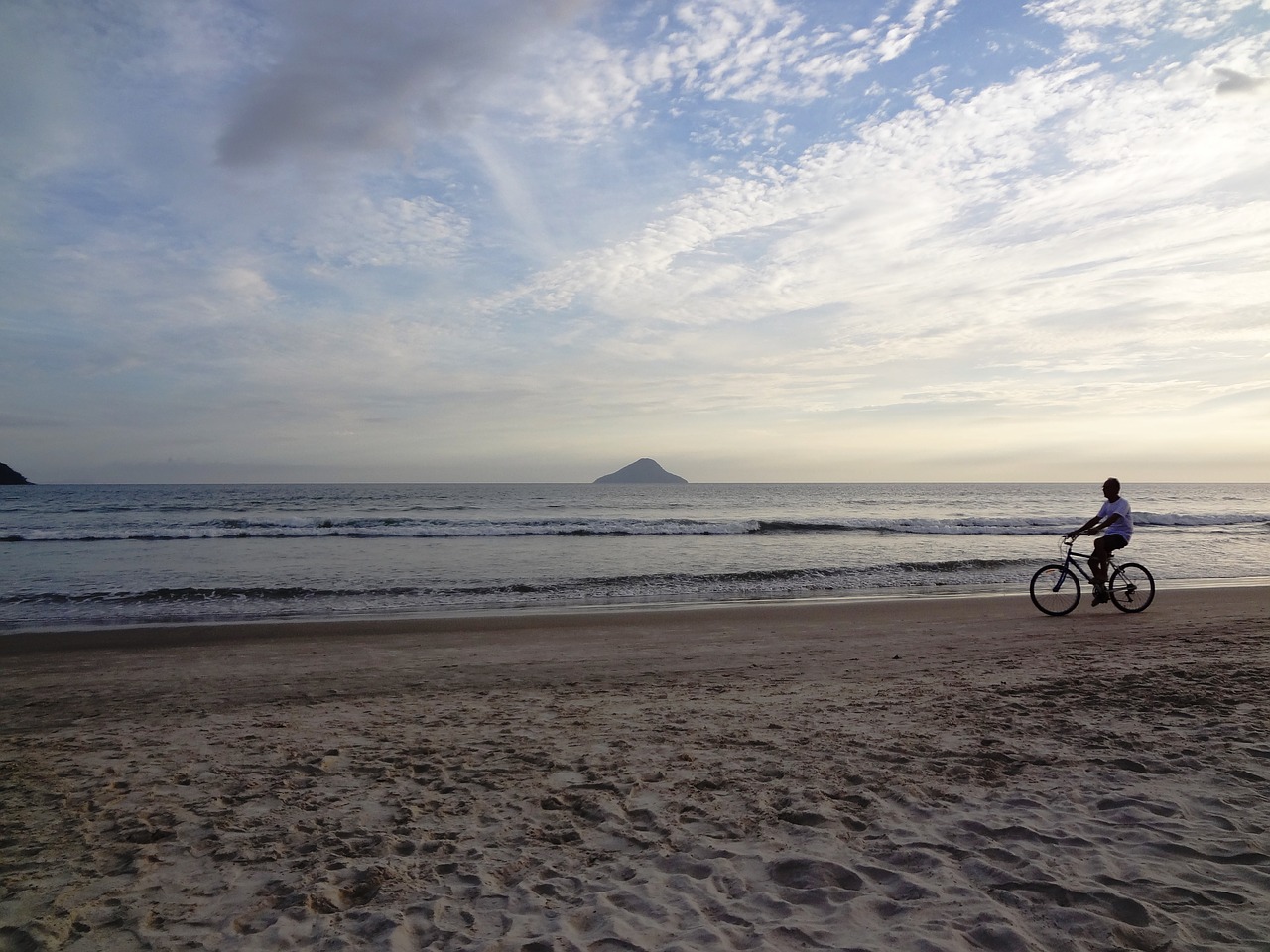 beach holidays bike free photo