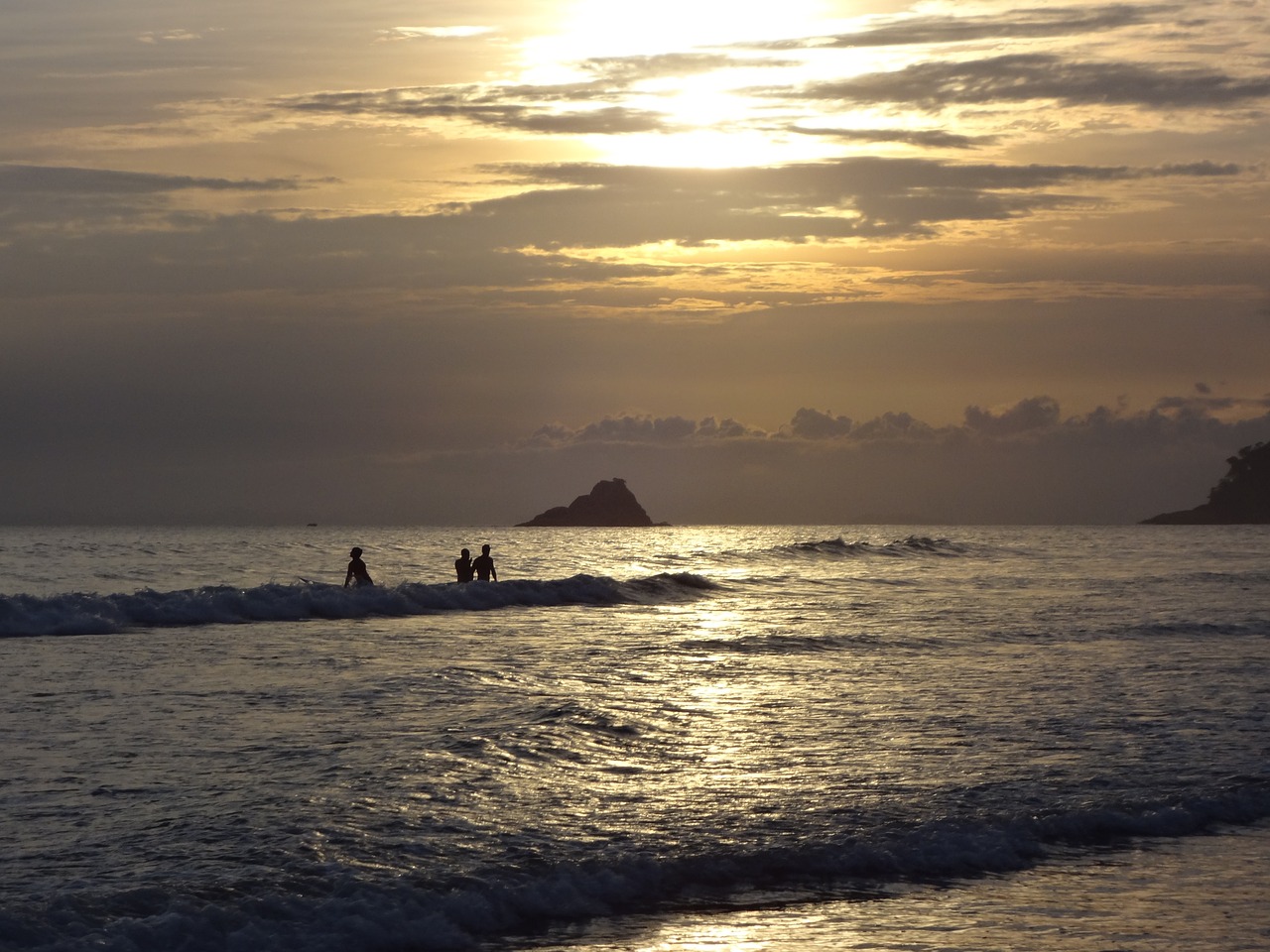 beach holidays twilight free photo