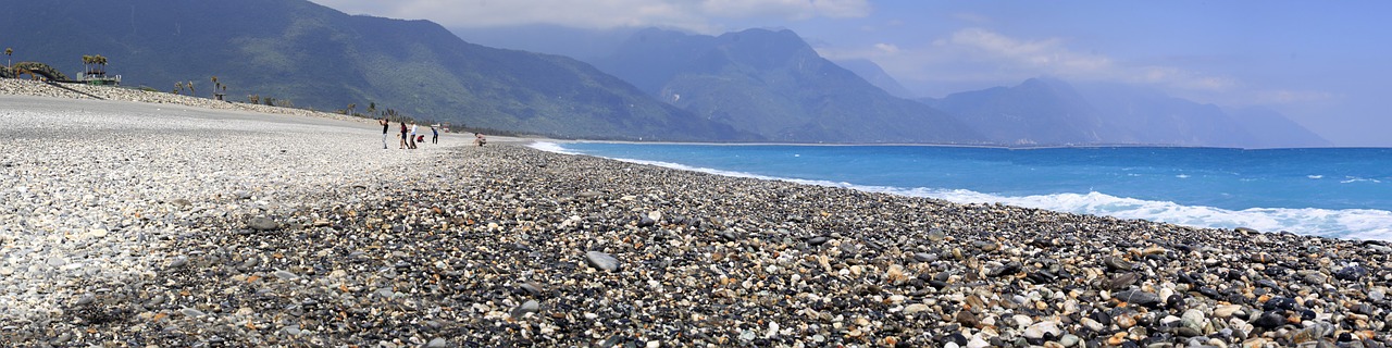 beach sand stone free photo