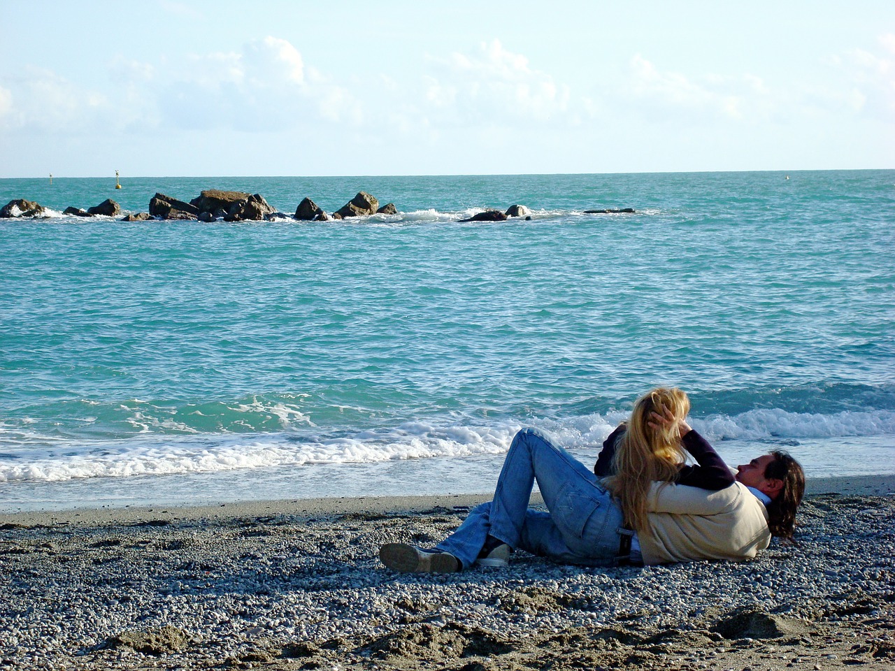 beach ocean sea free photo