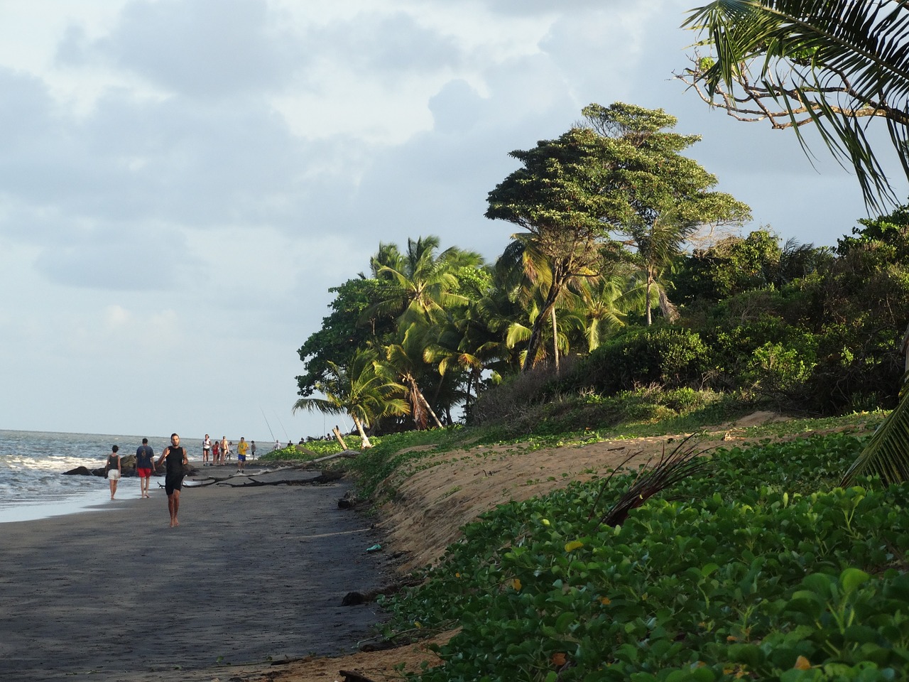 beach bourda cayenne free photo