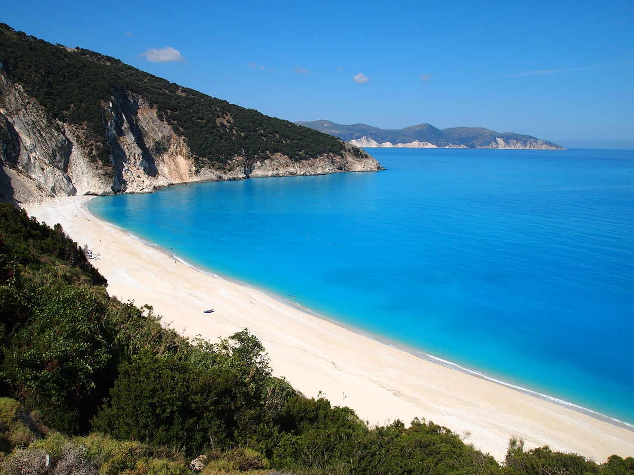 beach greece kefalonia free photo