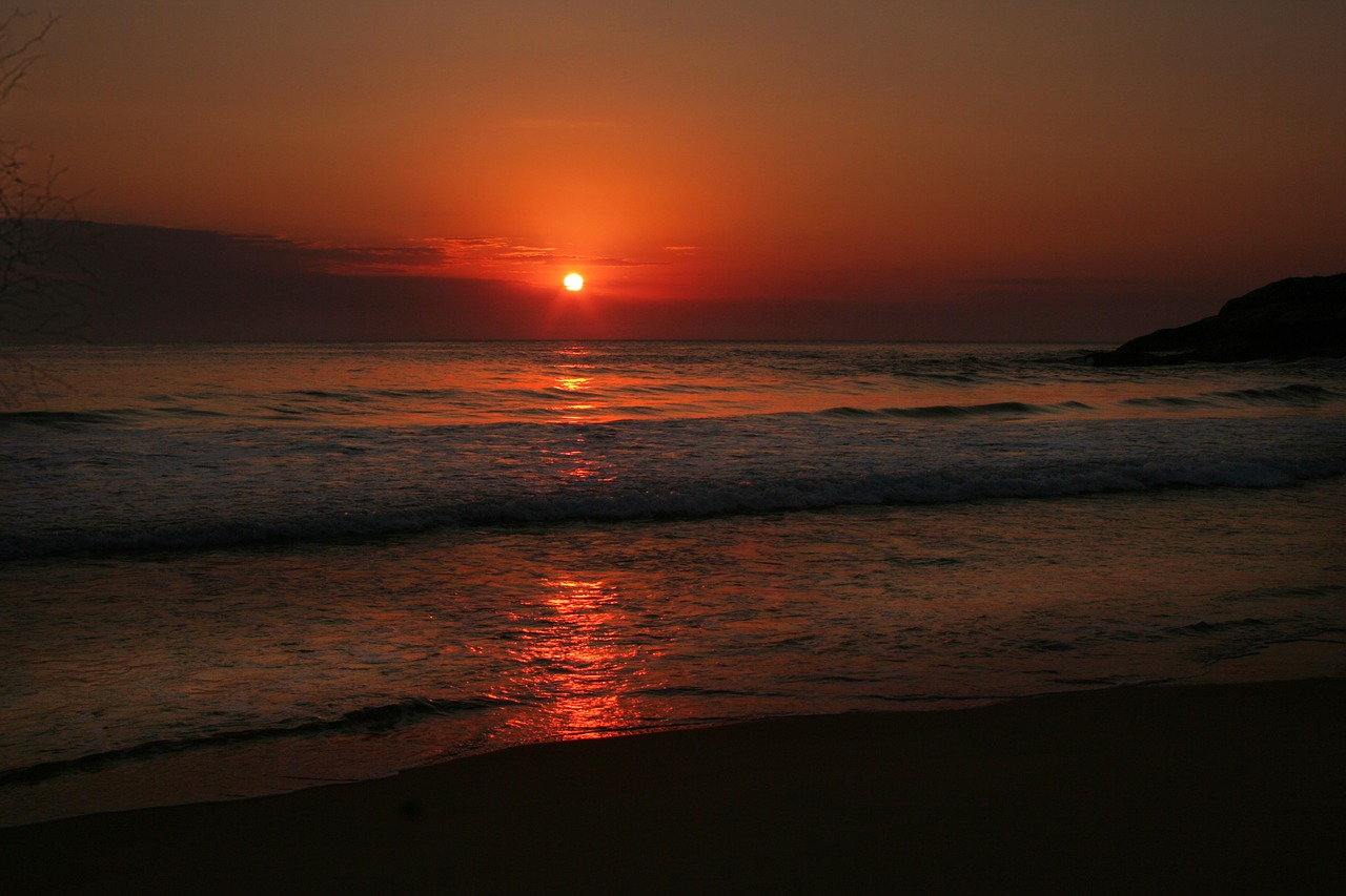 beach eventide sol free photo