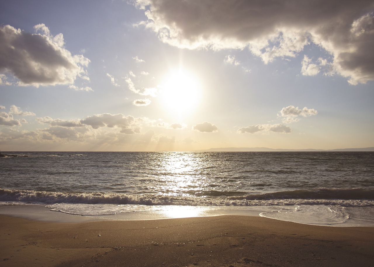 beach sand shore free photo