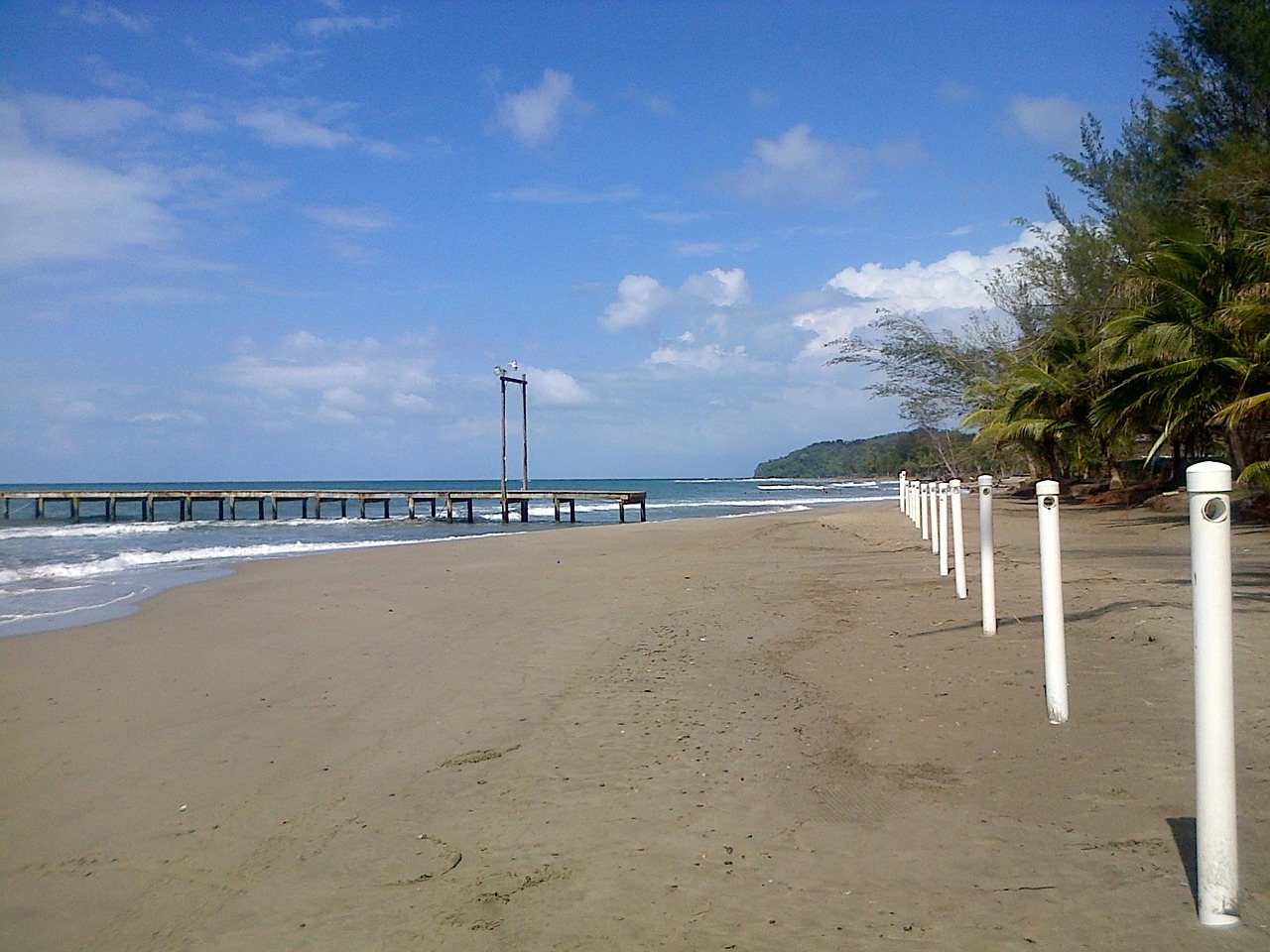 beach sand sea free photo