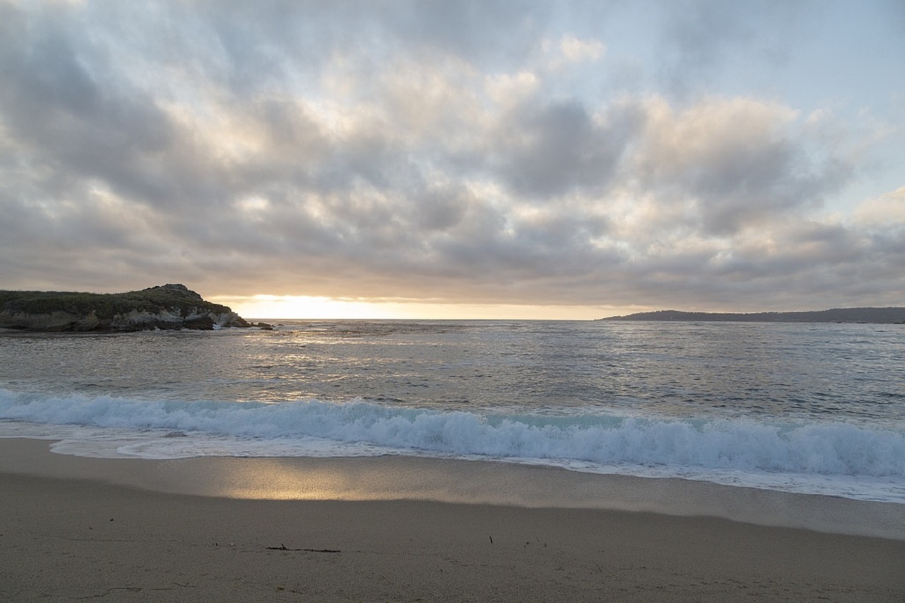 beach ocean sea free photo