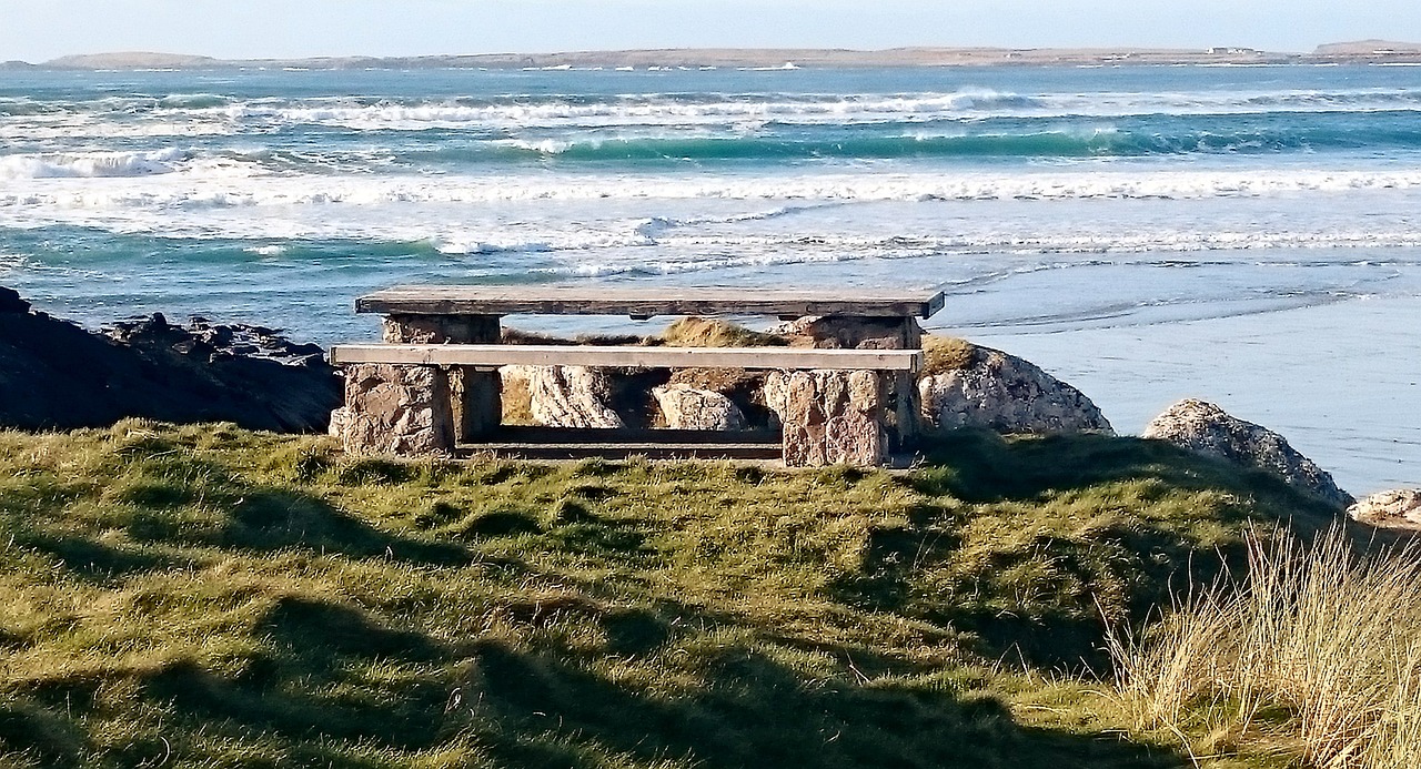 beach ireland ocean free photo