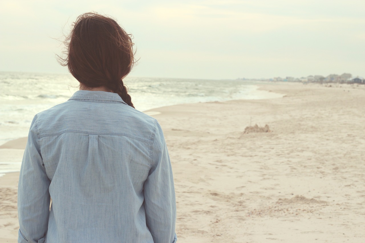 beach woman summer free photo