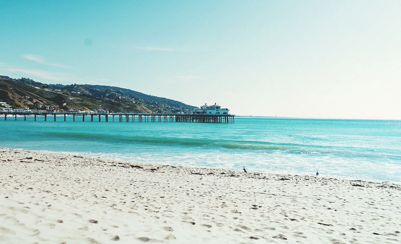 beach jetty pier free photo