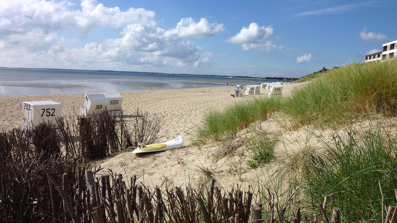 beach north sea dunes free photo