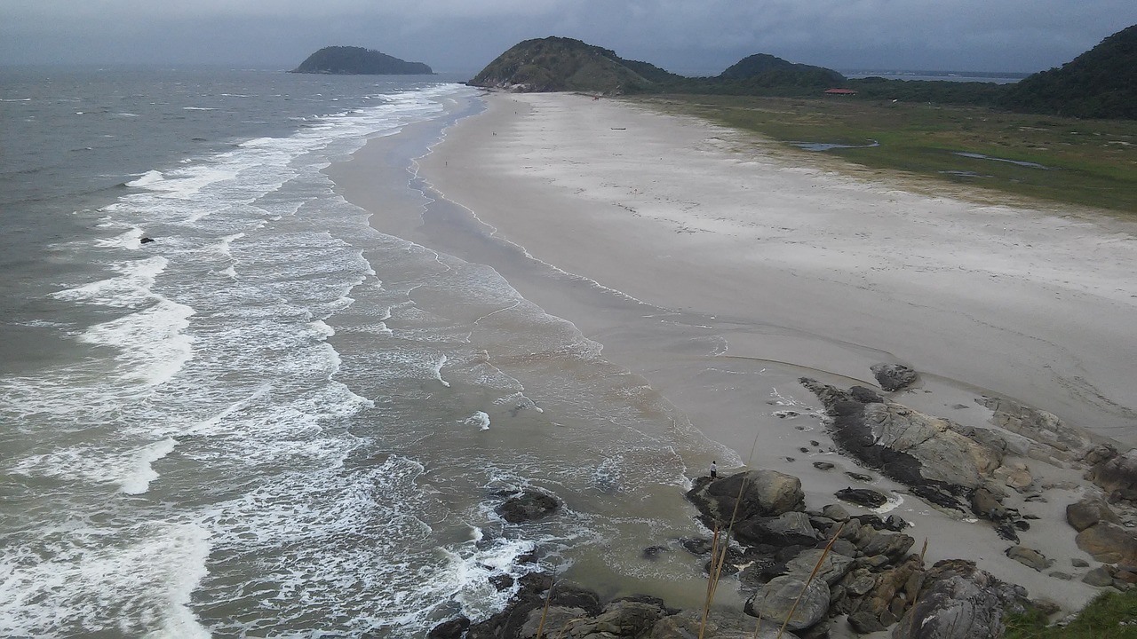 beach ilha do mel paraná free photo