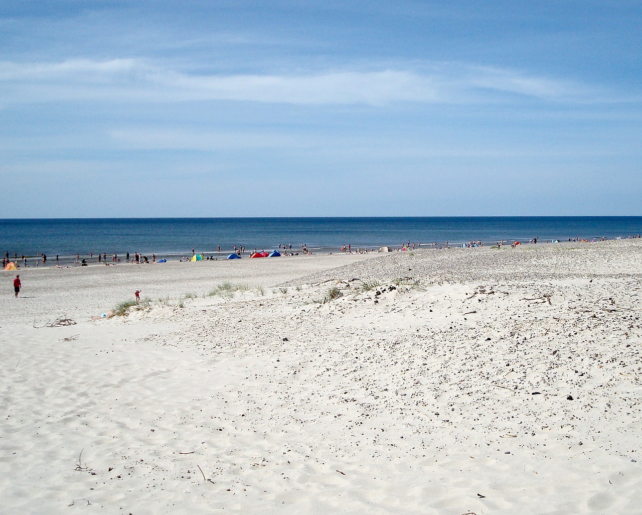 Beach,denmark,danish beach,baths,sol - free image from needpix.com