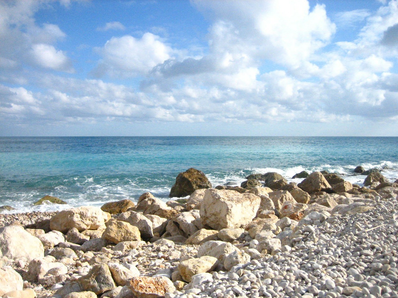 beach coast sea free photo