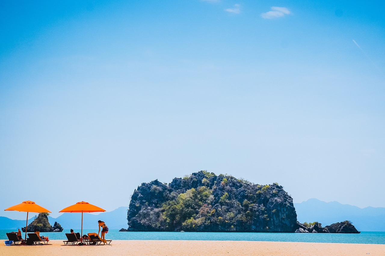 beach sea relax free photo