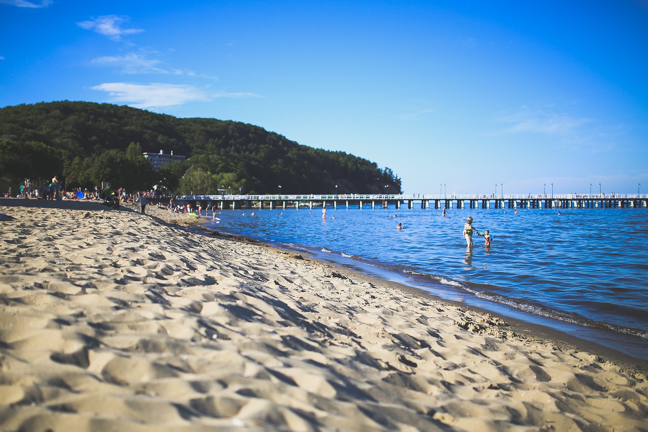 beach sea sand free photo