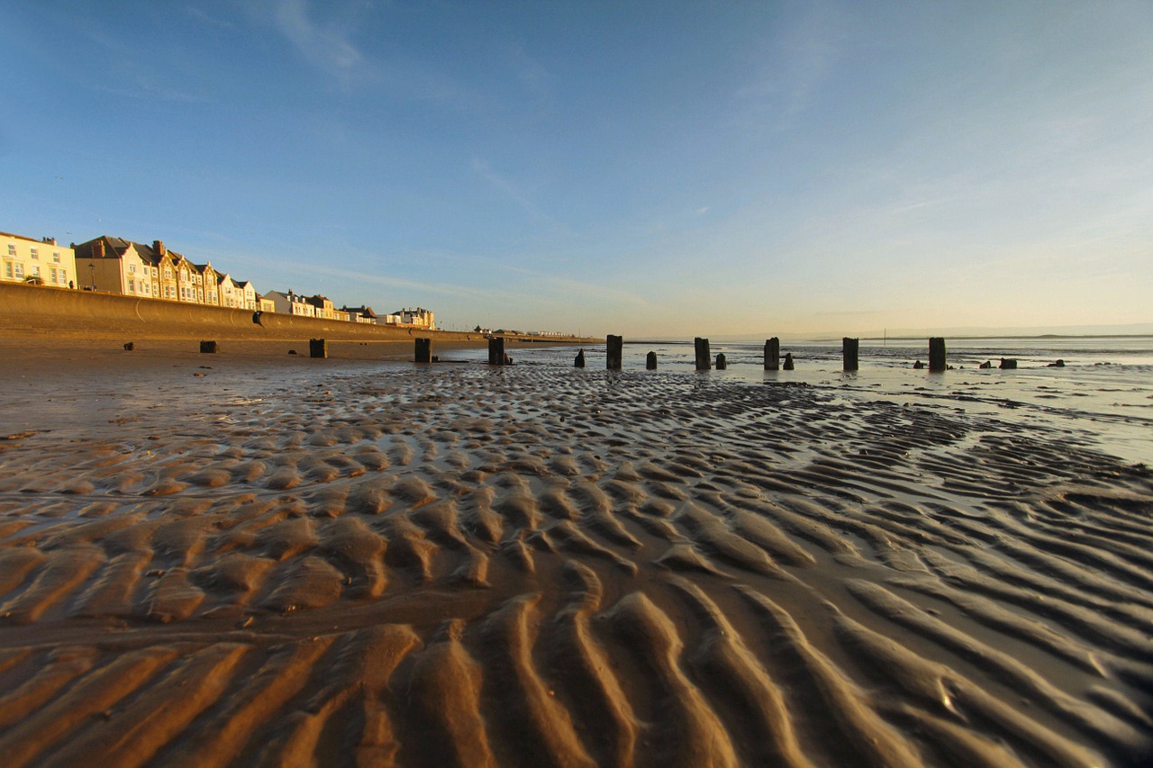 beach low tide more free photo