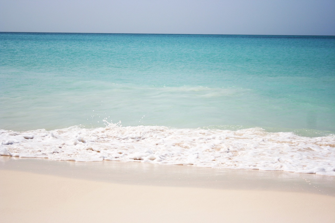 beach summer aruba free photo