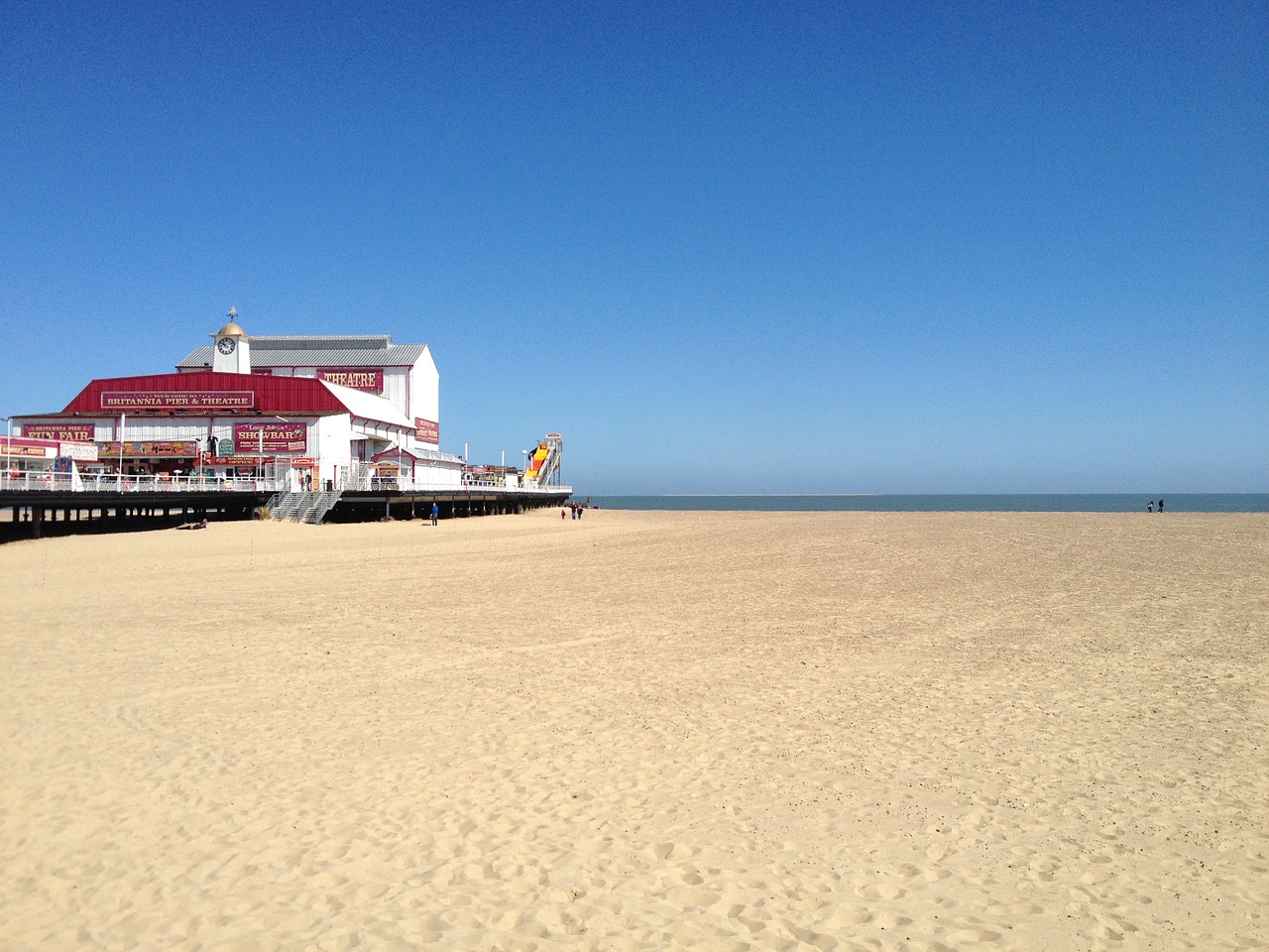 beach blue sand free photo