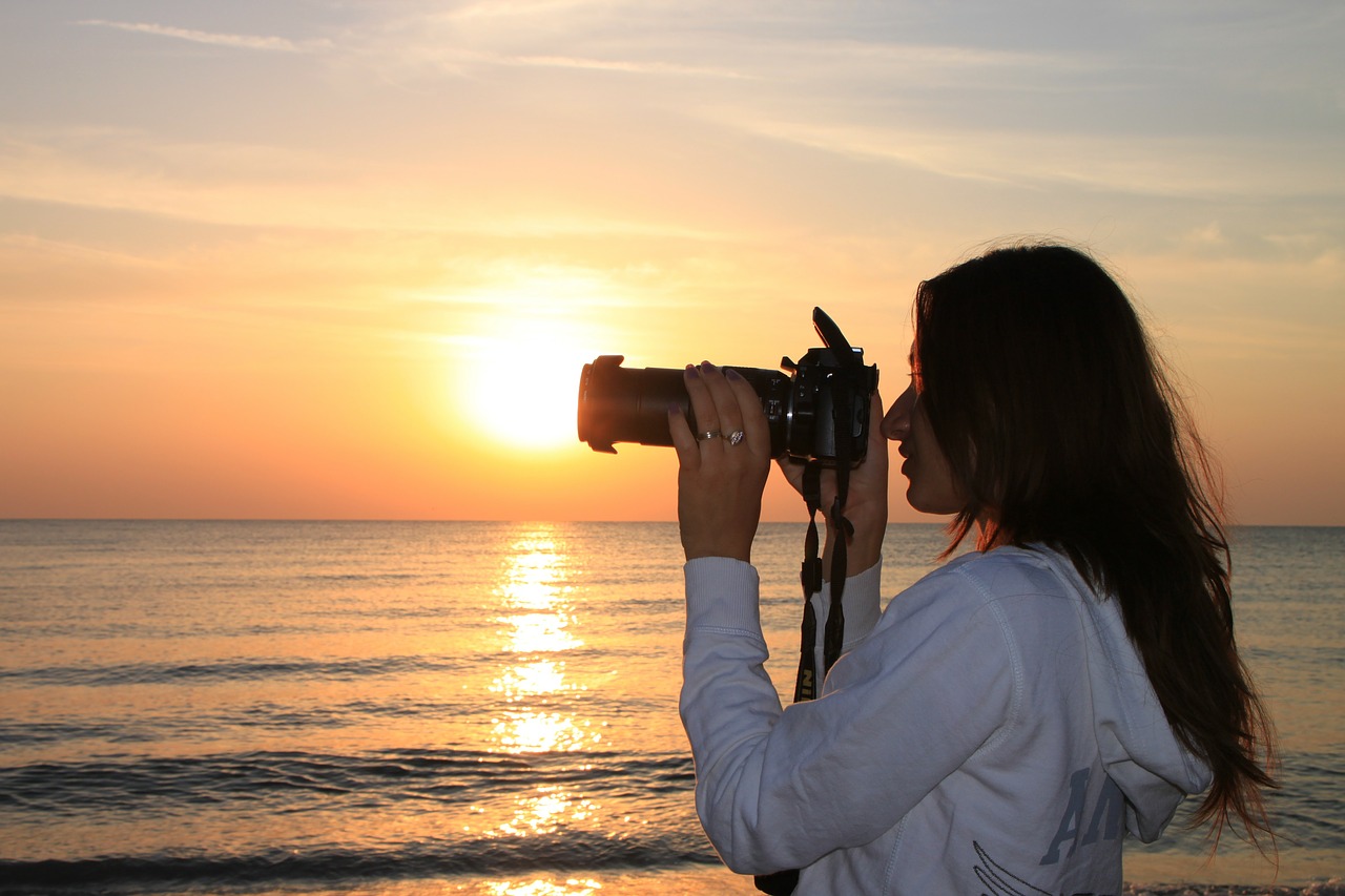 beach female girl free photo