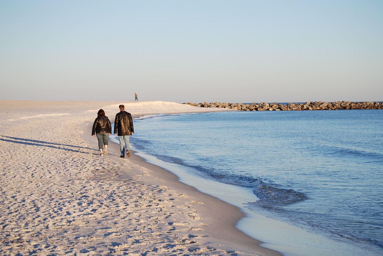 beach sand ocean free photo