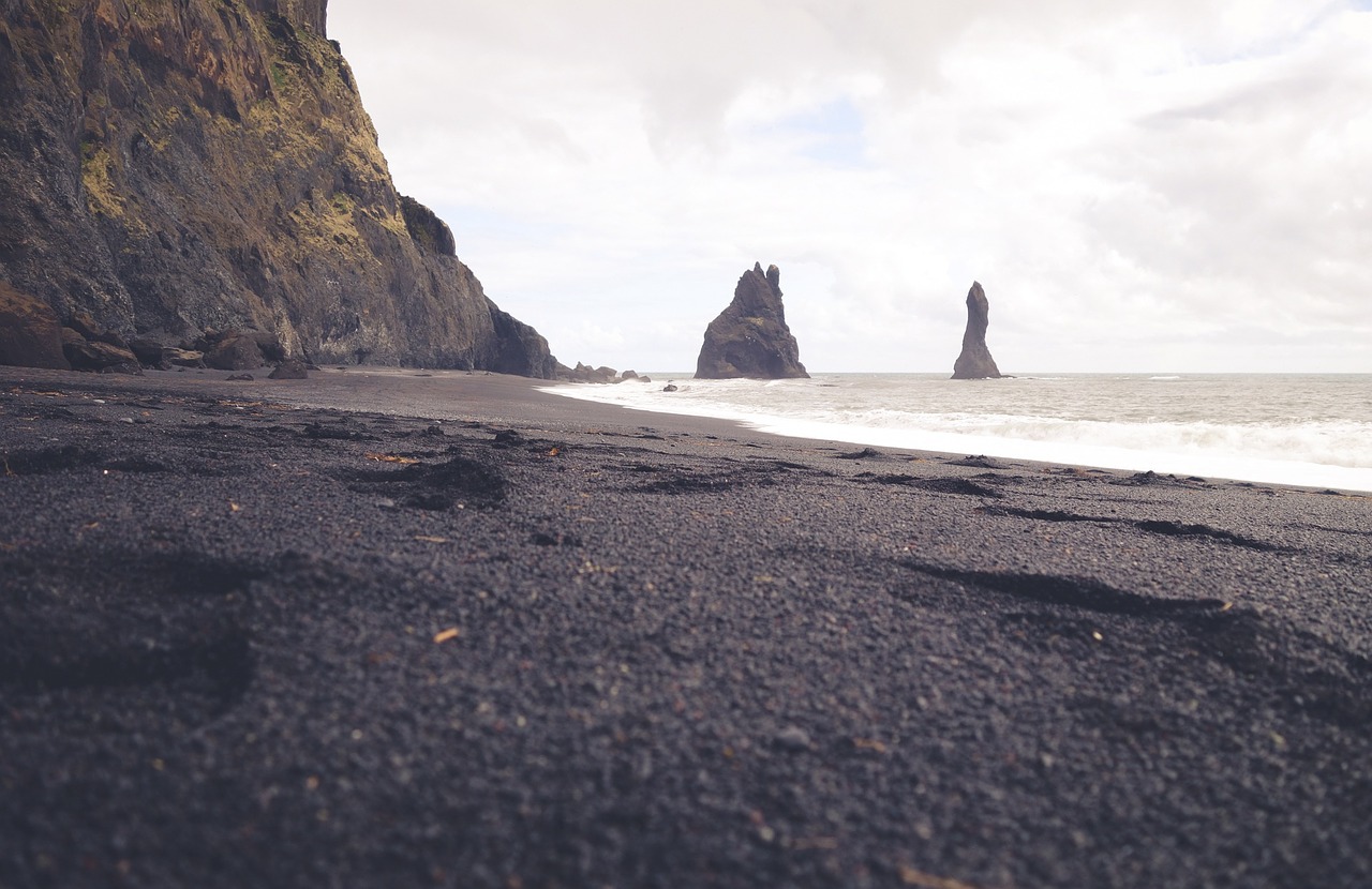 beach sand shore free photo