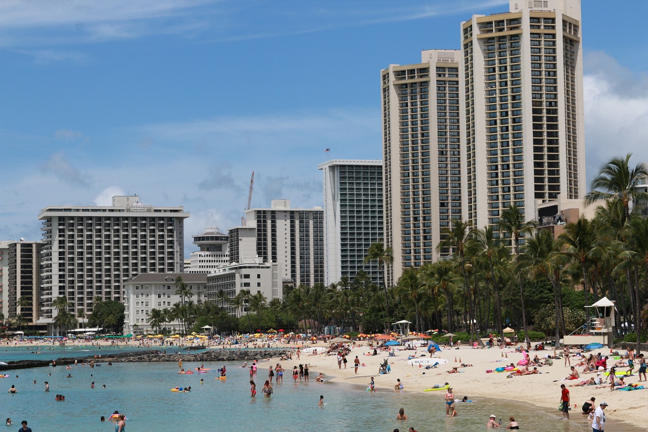 beach hawaii resort free photo