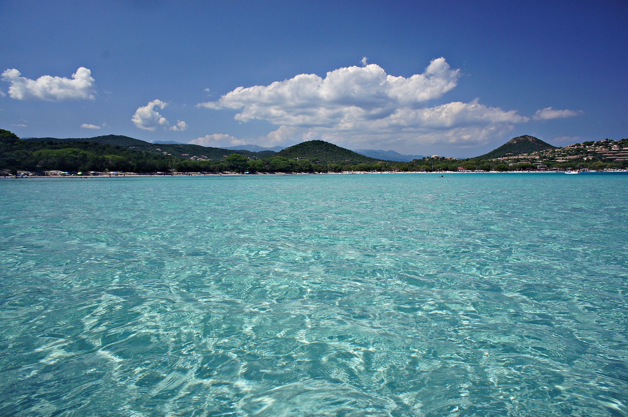 beach sea corsica free photo