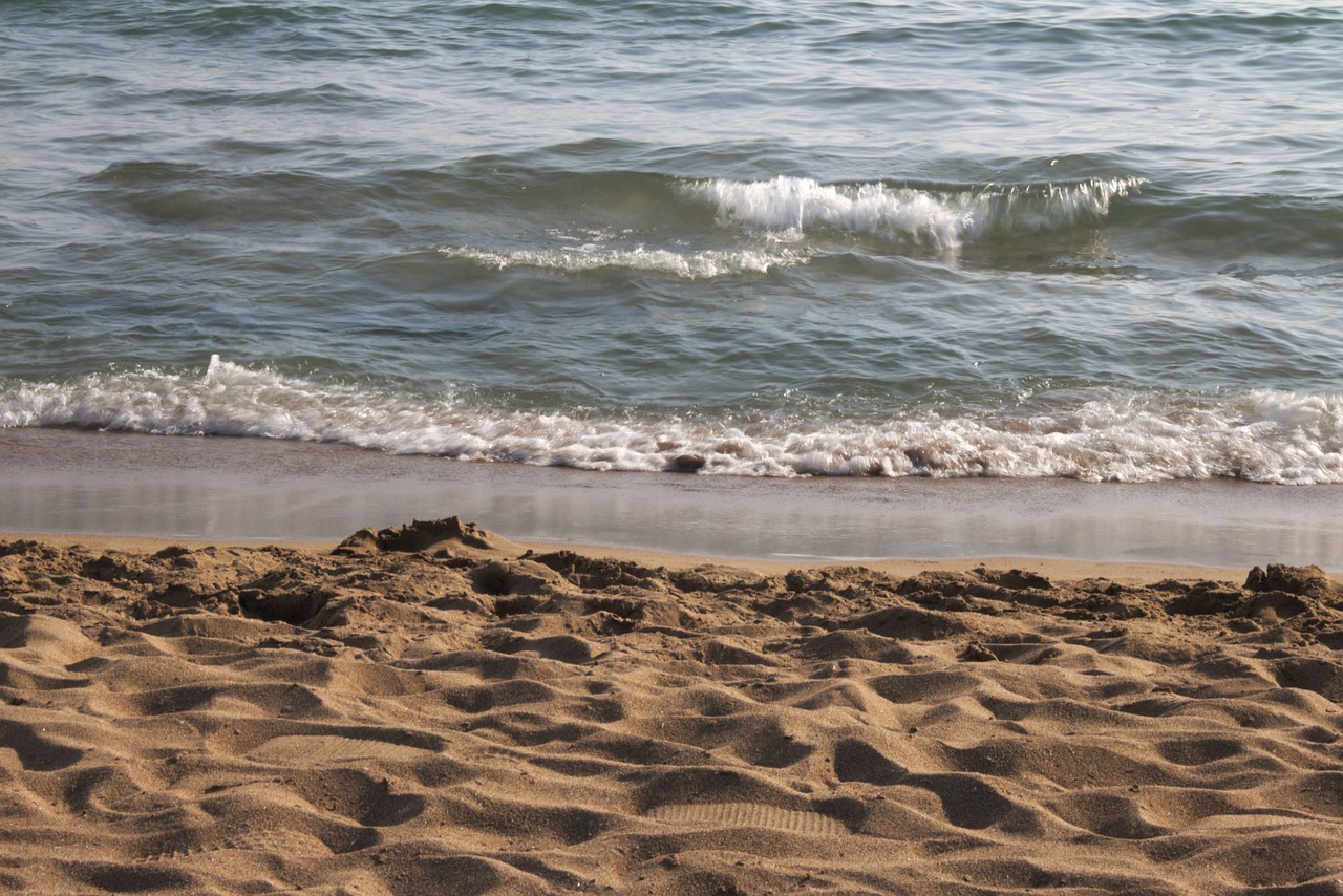 beach sea sand free photo