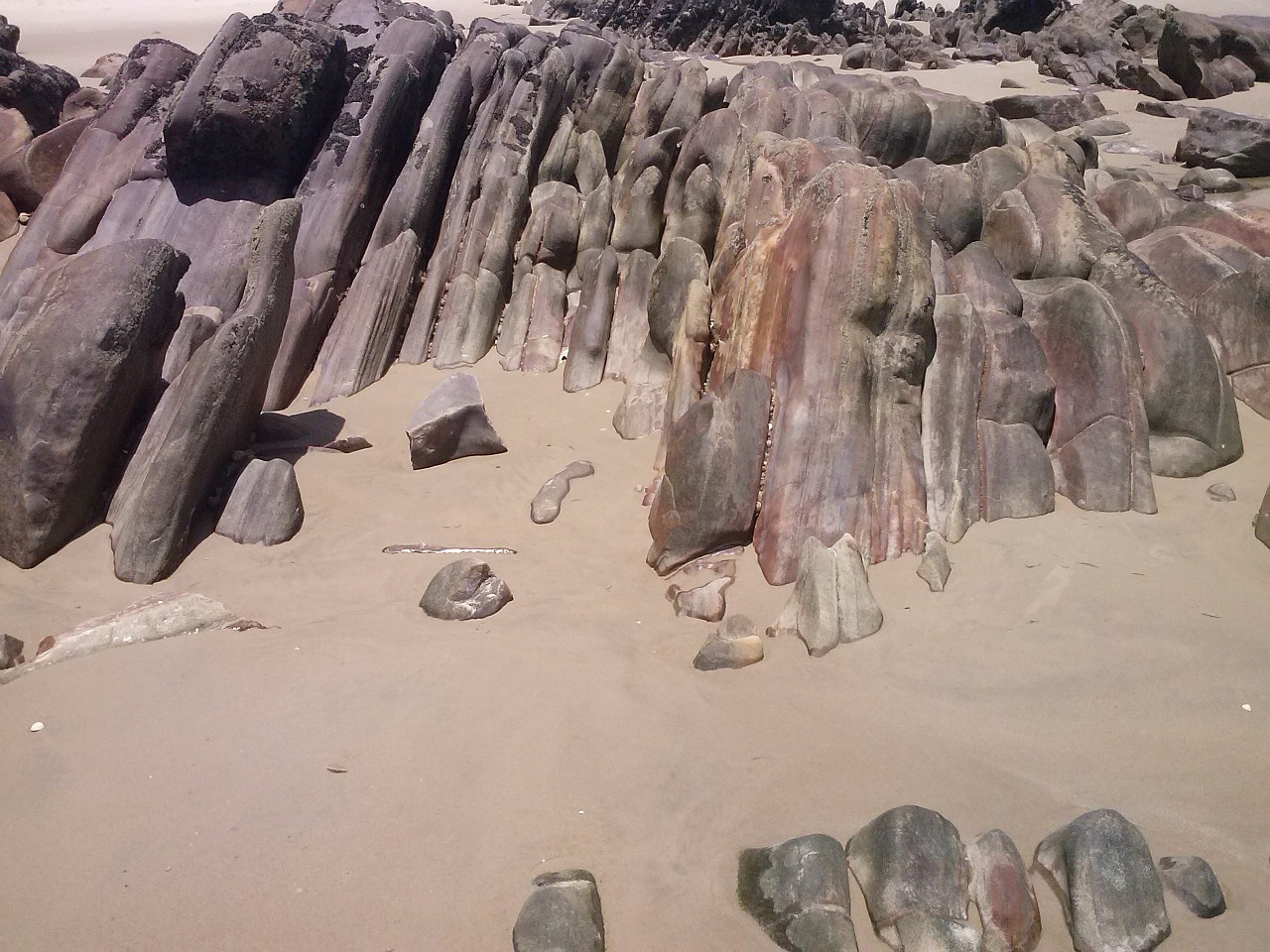 beach stones sand free photo