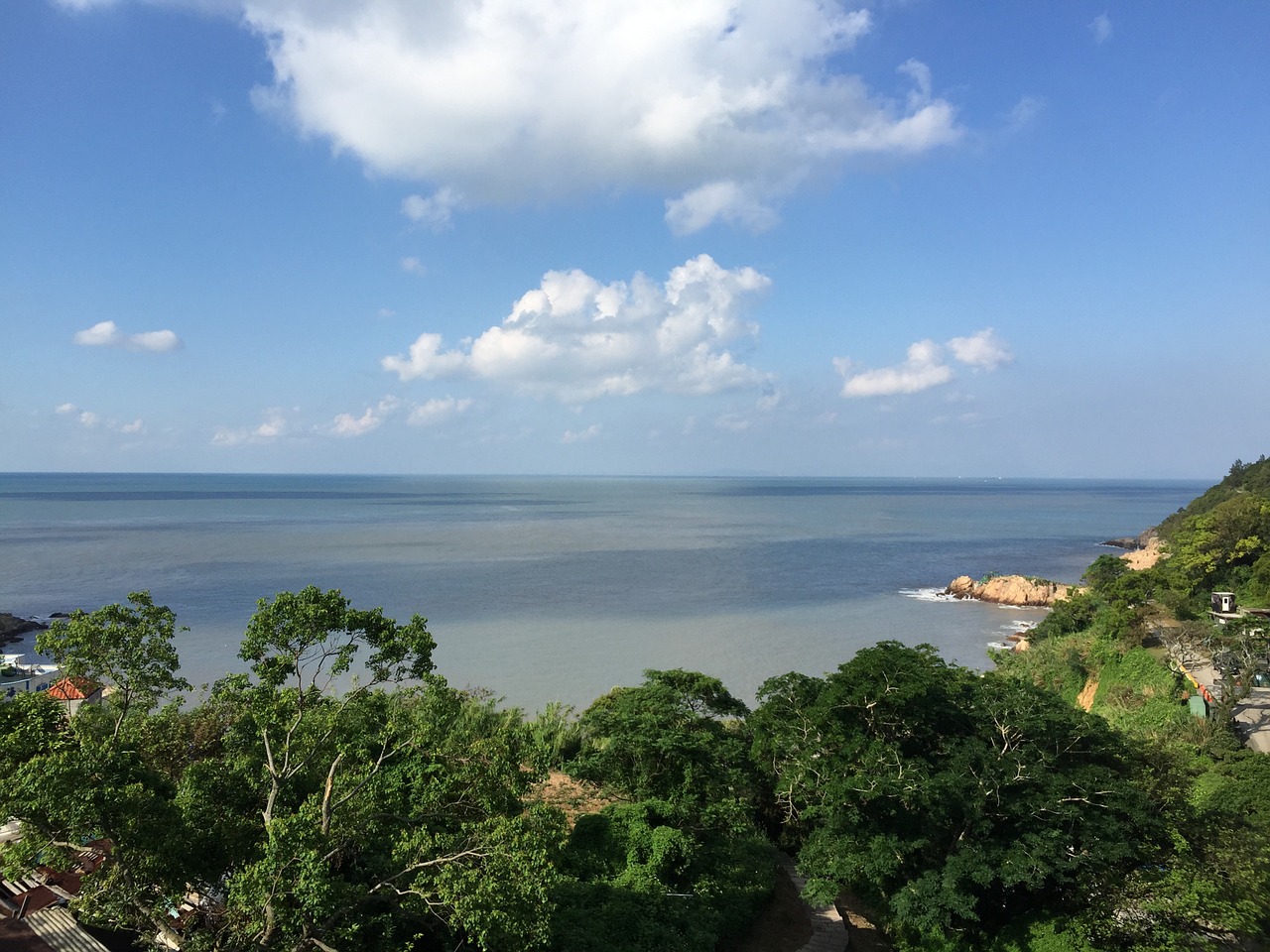 beach sky matsu free photo