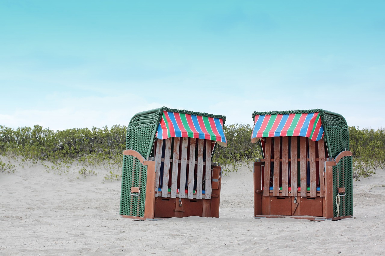 beach chair north sea holiday free photo