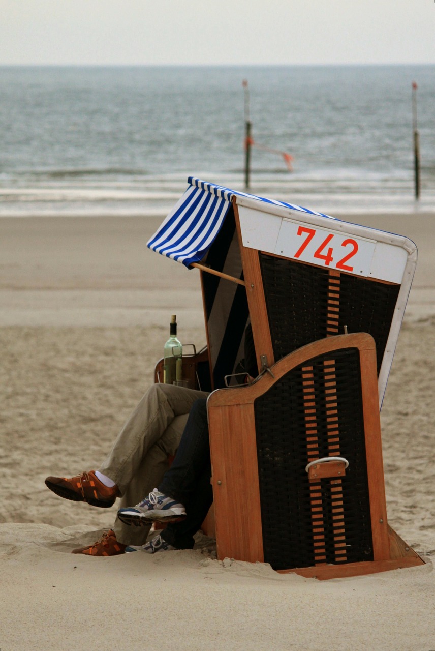 beach chair beach furniture free photo