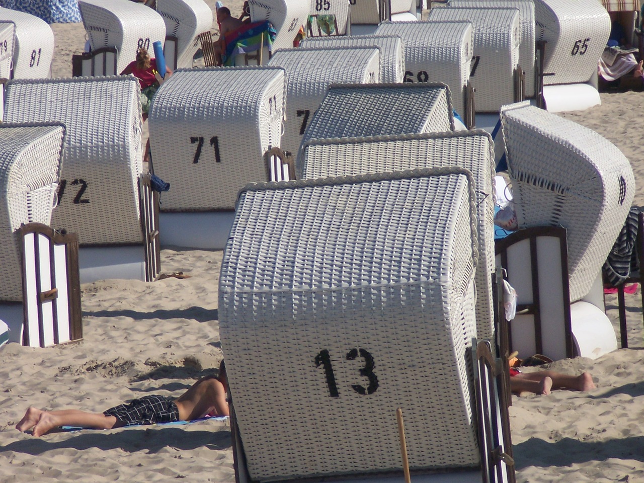 beach chair sand beach holiday free photo