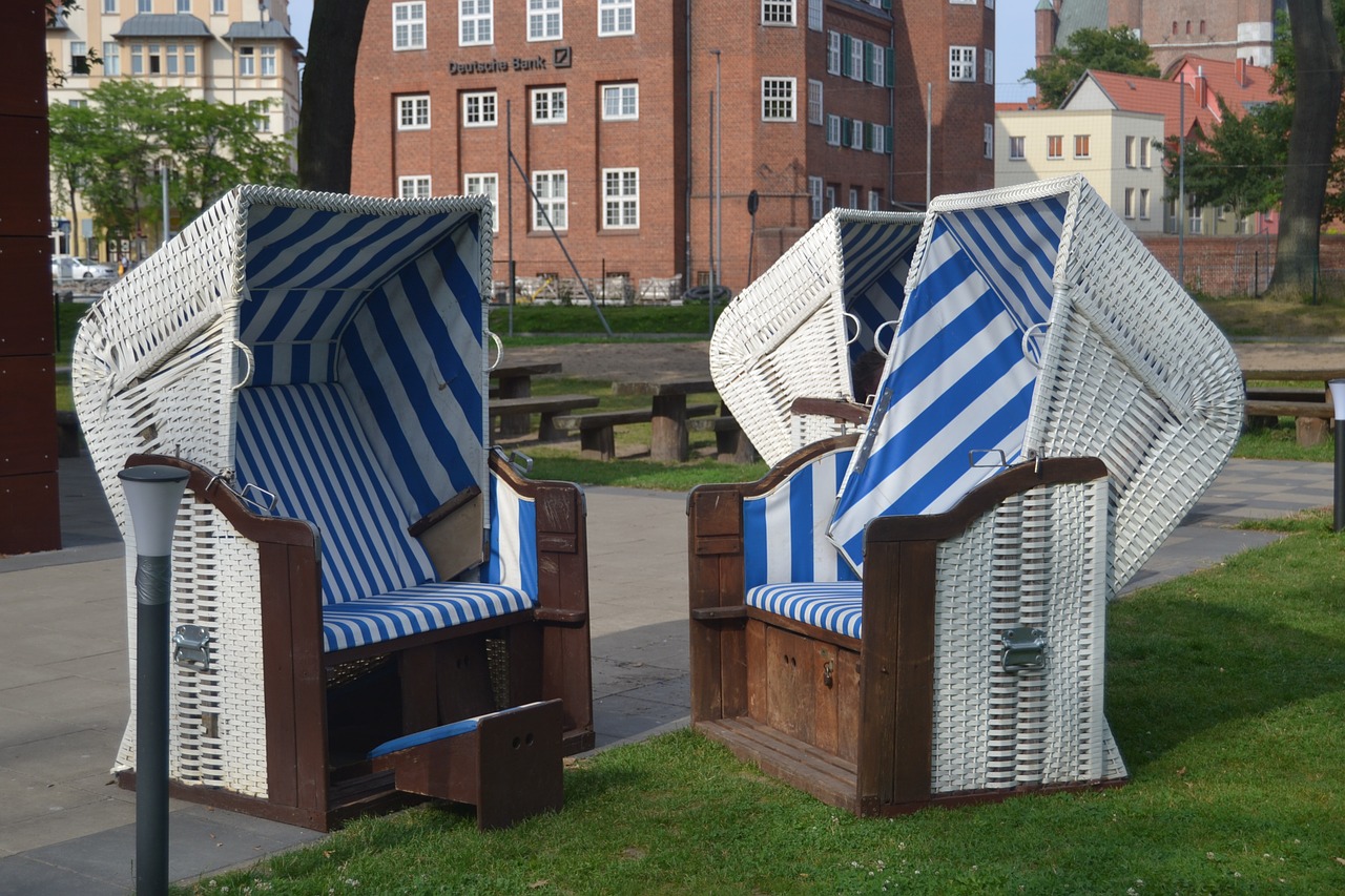 beach chair summer sun free photo