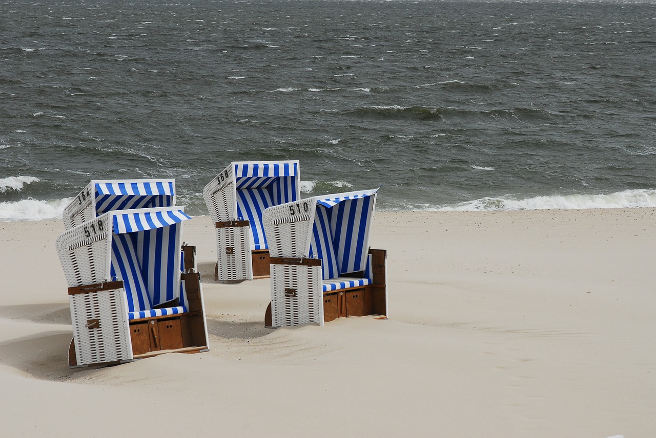 beach chair beach holiday free photo