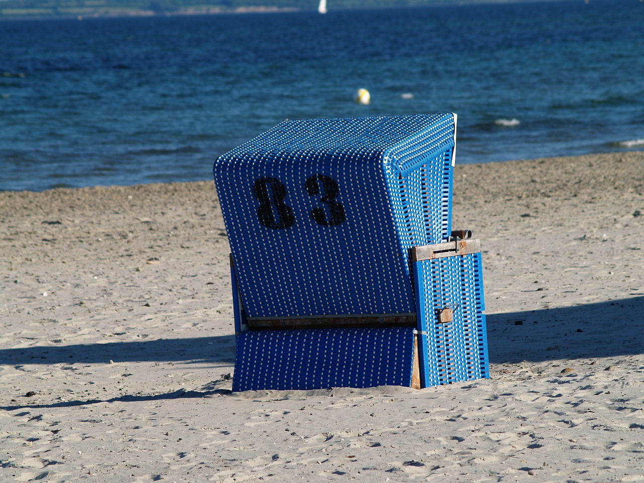 beach chair beach baltic sea free photo