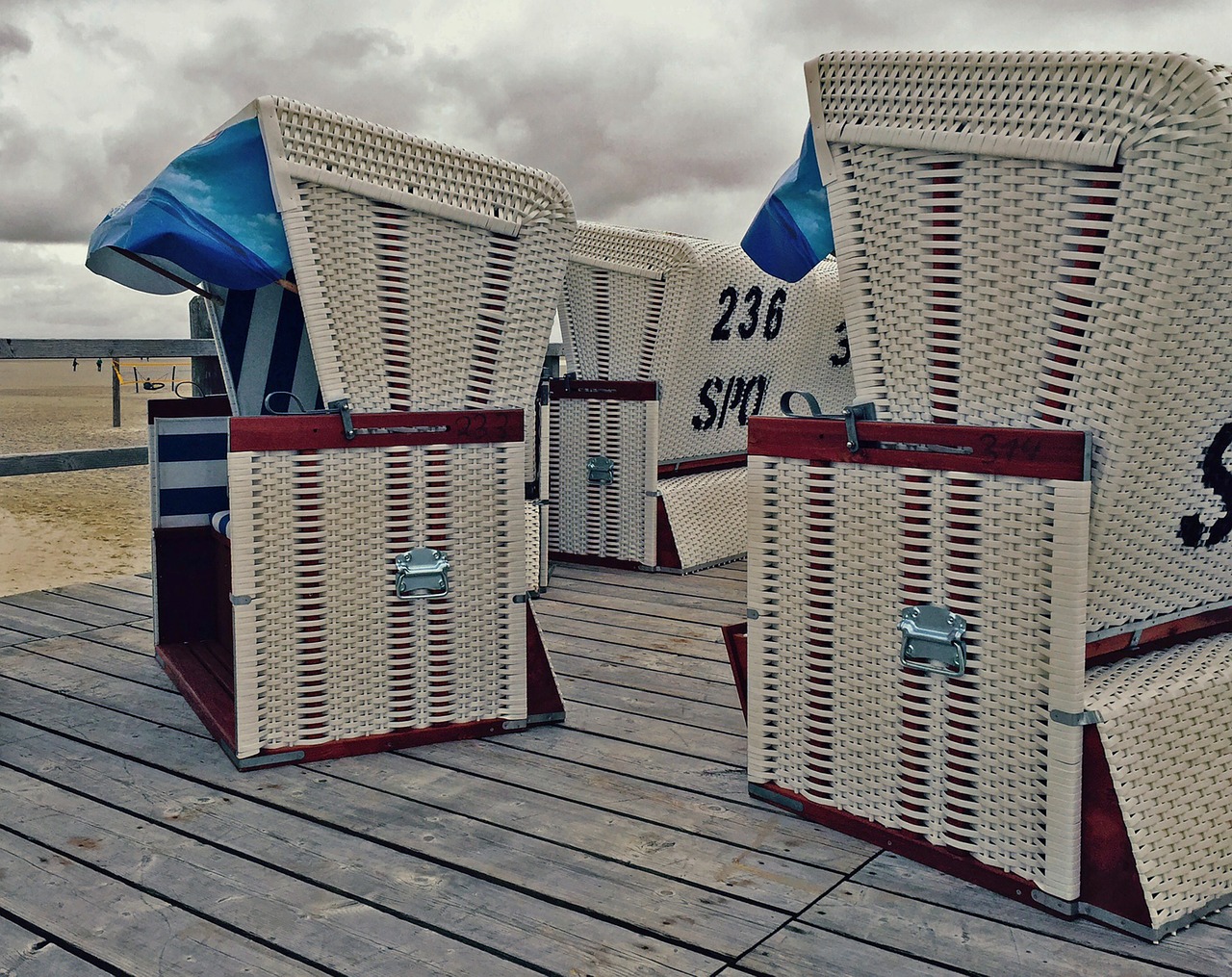 beach chair north sea clubs free photo