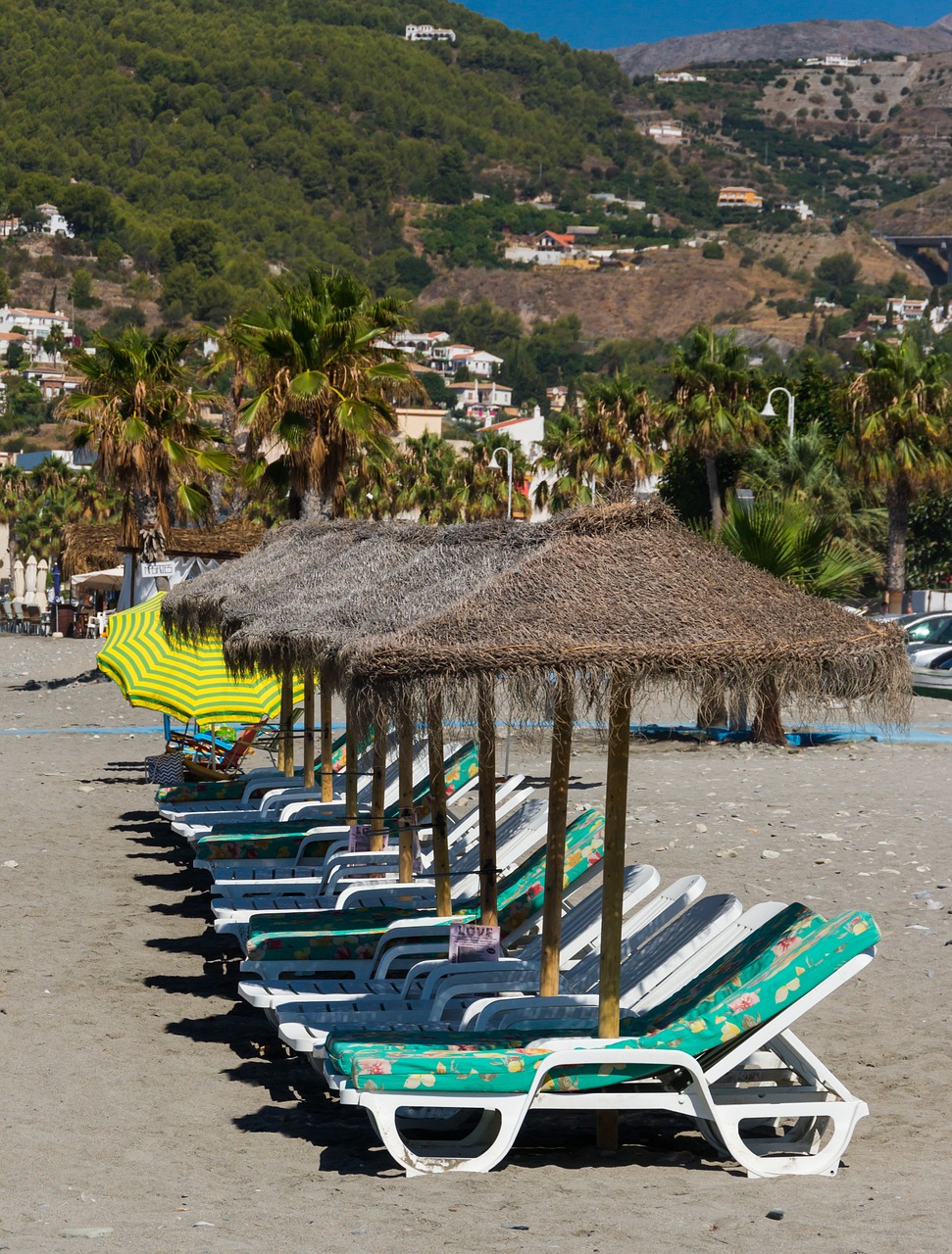 beach furniture beach relaxation free photo