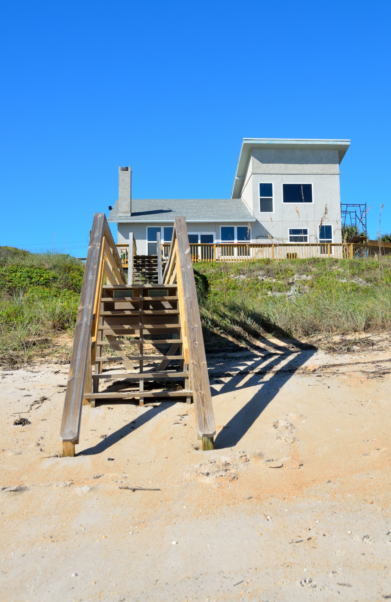 beach home house beach front free photo