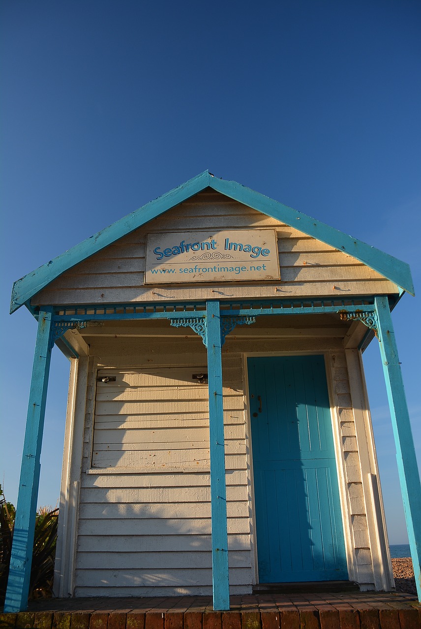 beach hut brighton beach free photo