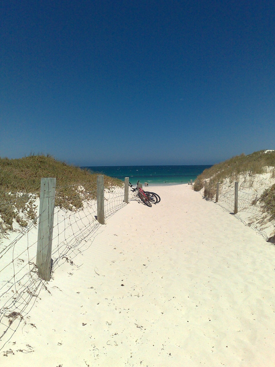 beach pathway summer holiday free photo