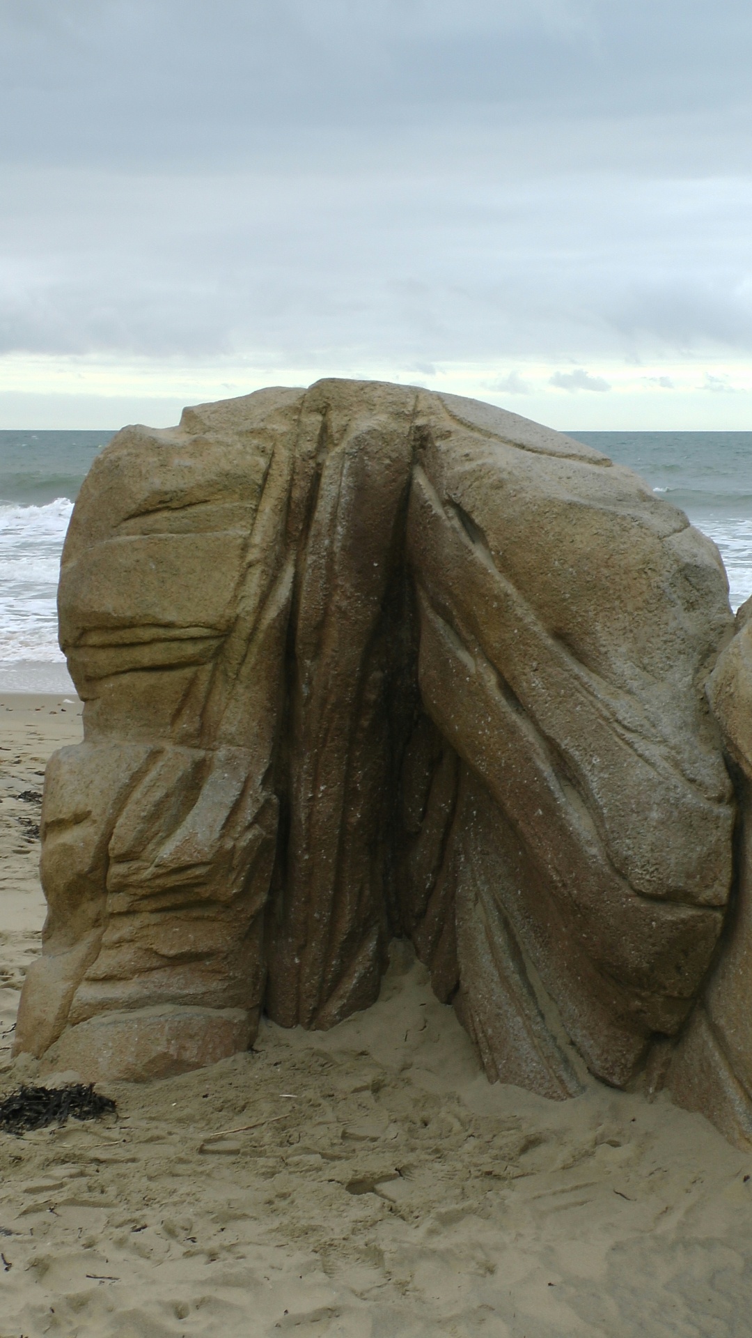 rocks rock beach free photo