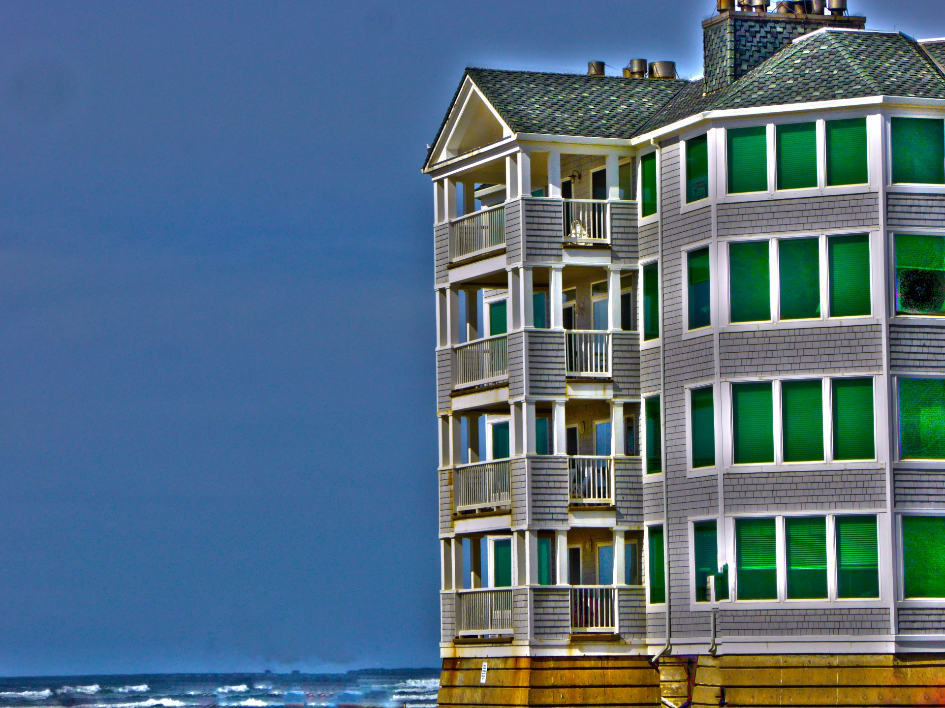 hotel architecture beach free photo