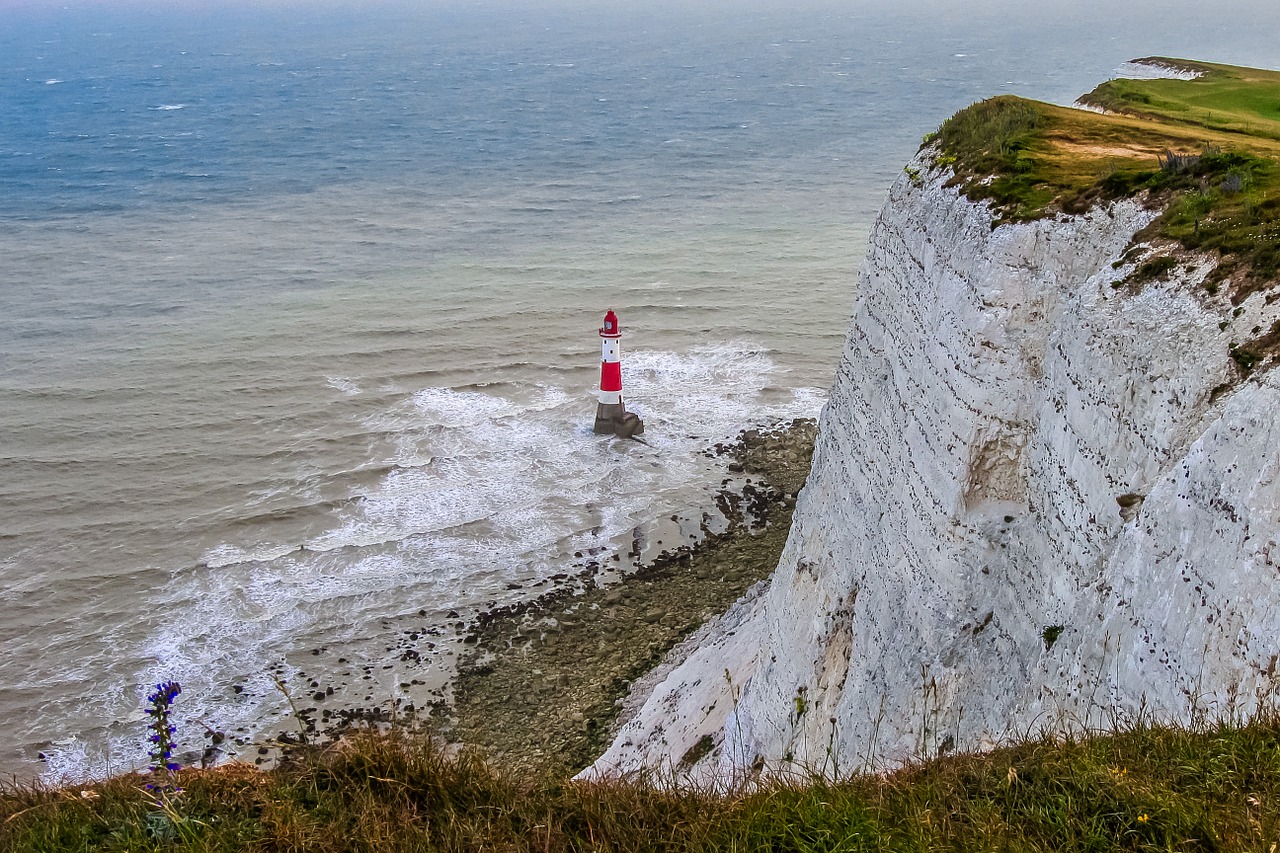 beachy head england rocks free photo