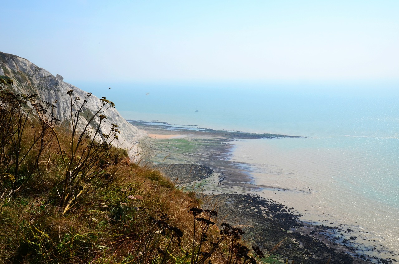 beachy head white cliffs national park free photo