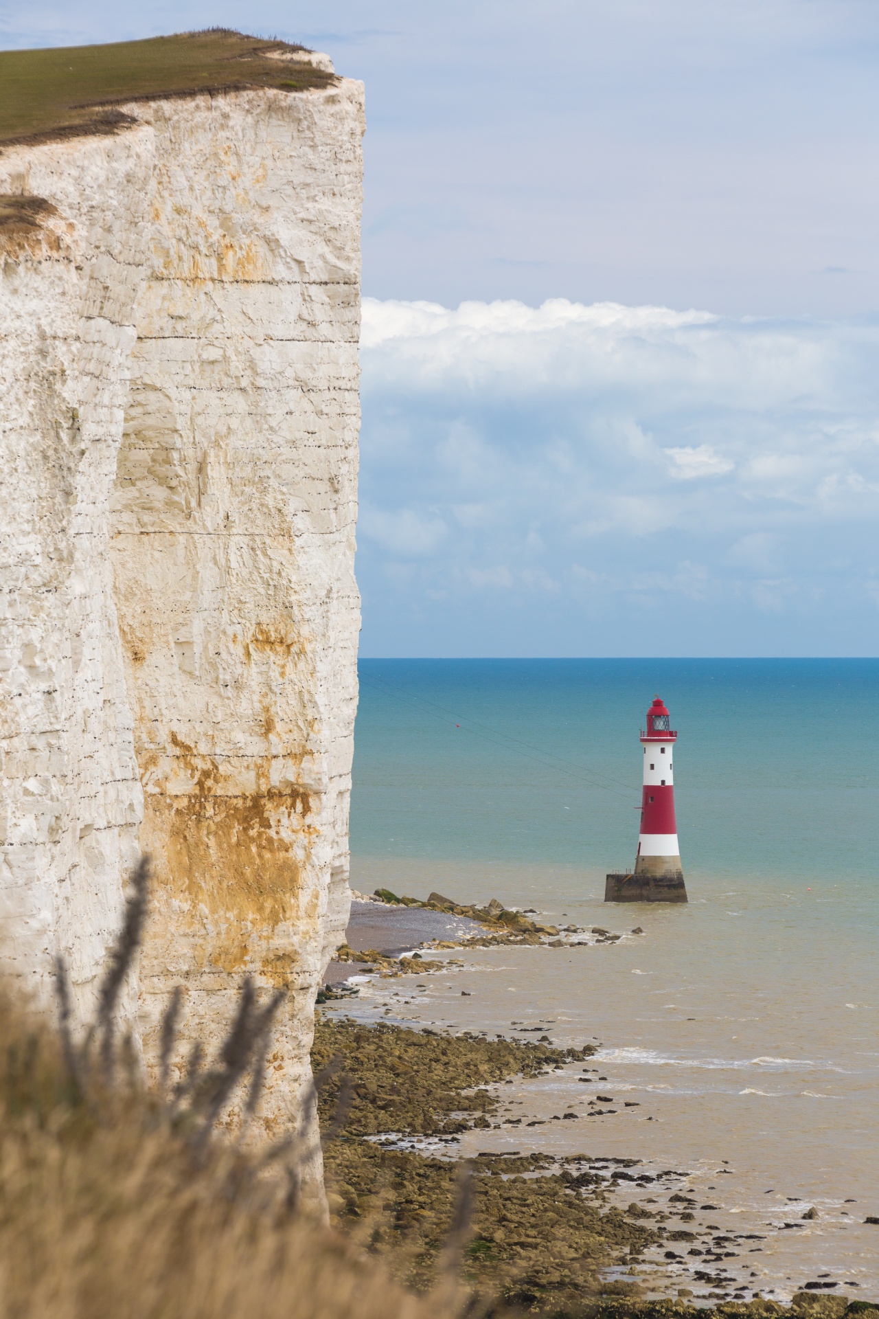 beachy head beacon cliffs free photo