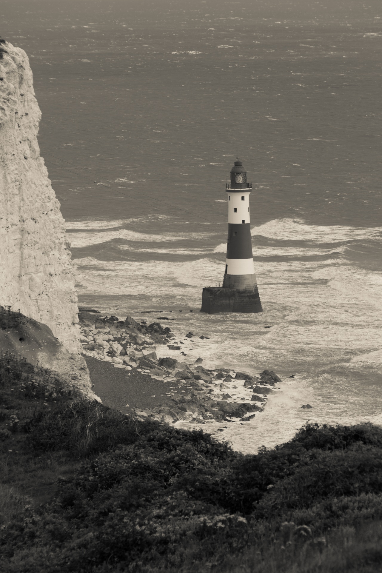 beachy head beacon cliffs free photo