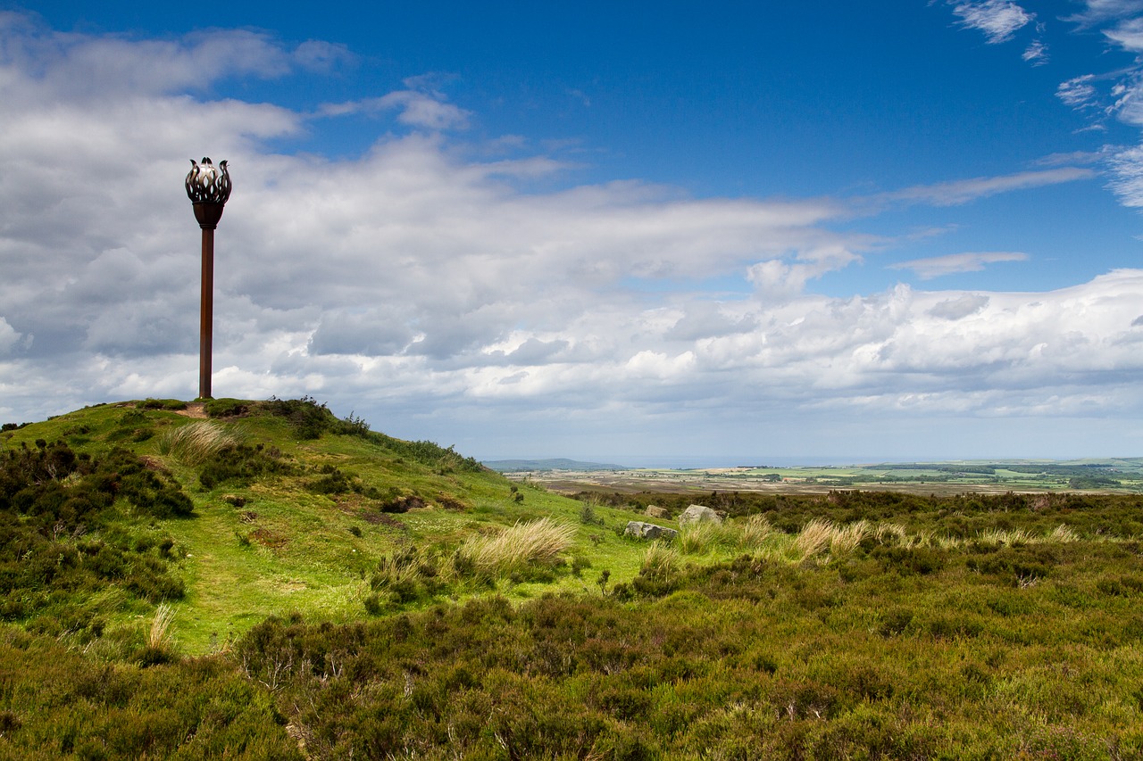 beacon landscape hill free photo