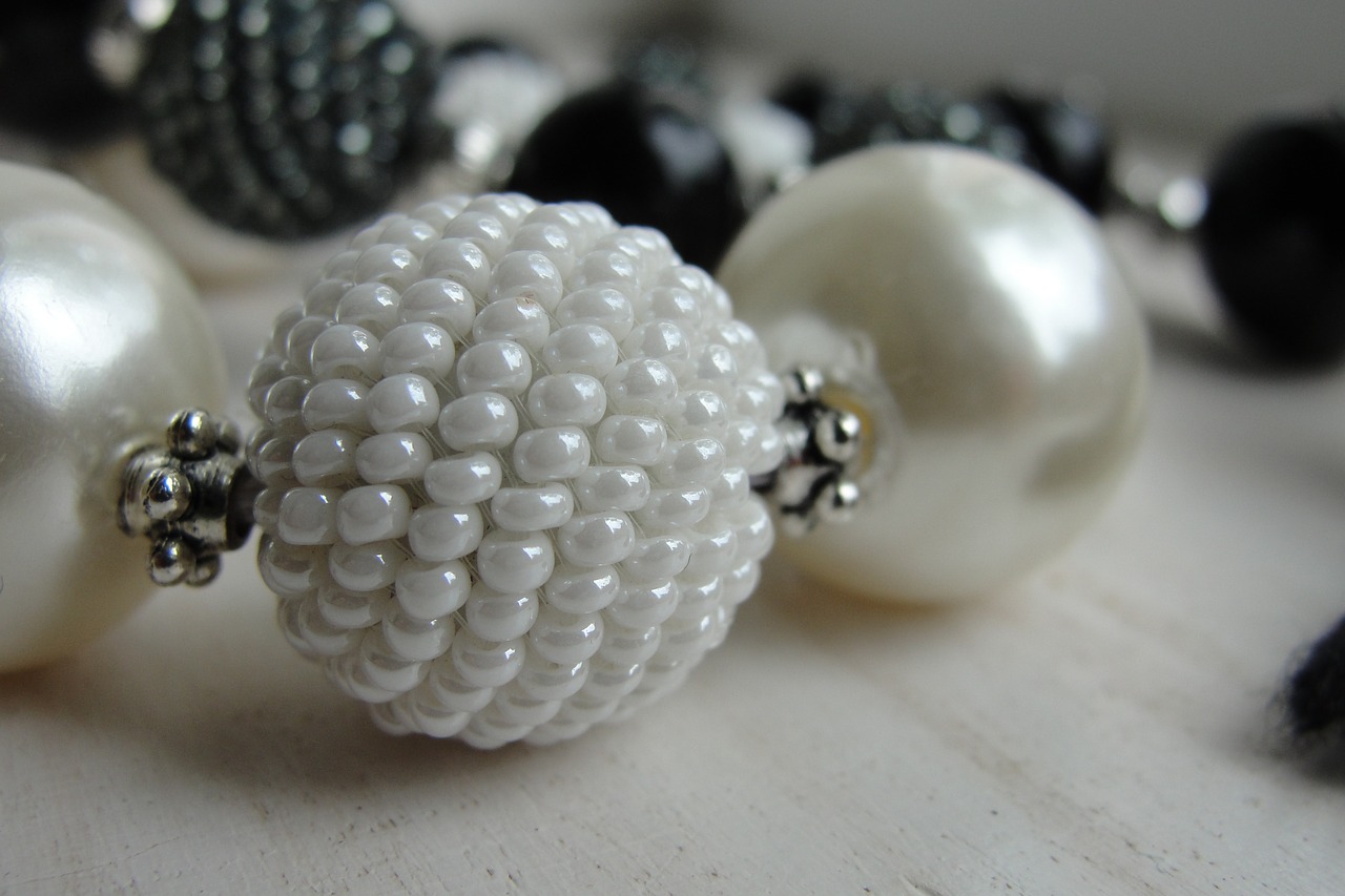 beads chaplet ornament free photo