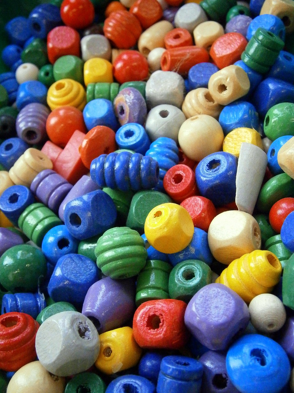 beads wood chain free photo
